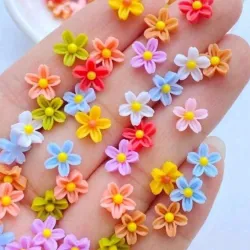 Florecitas de silicona