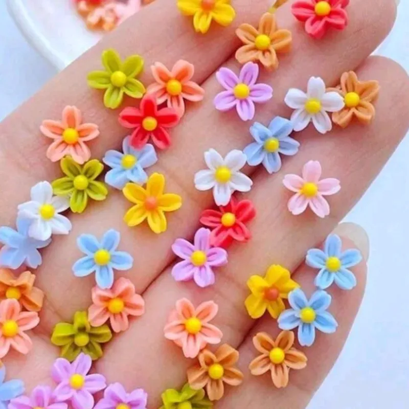 Florecitas de silicona