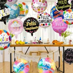 Globos Foil Happy Birthday