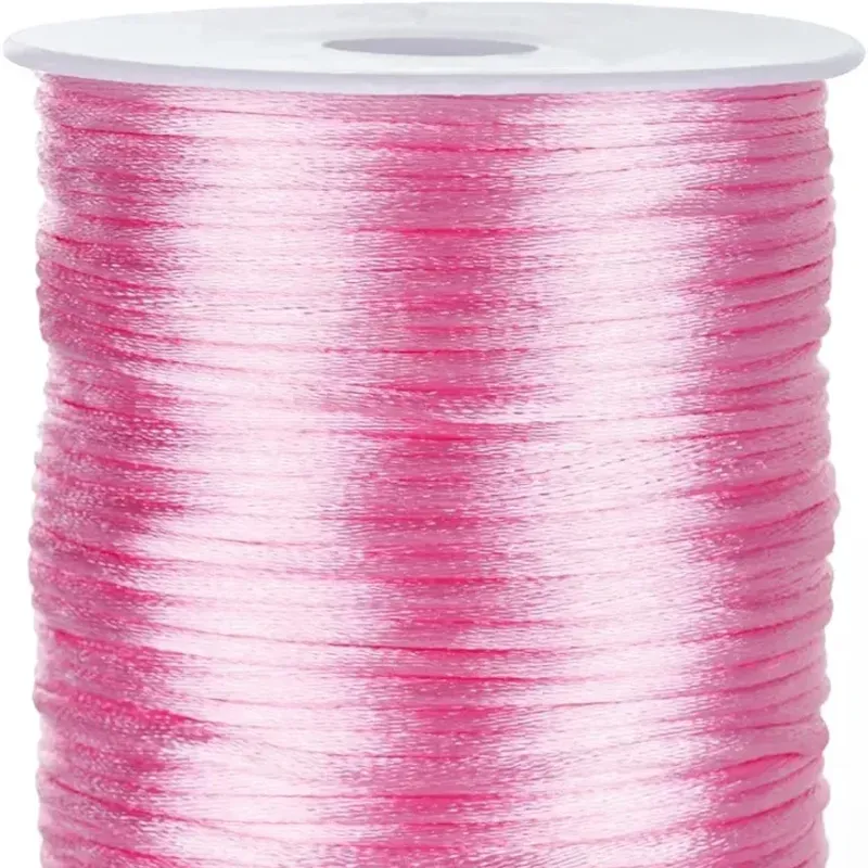 Hilo cola de rata rosa 