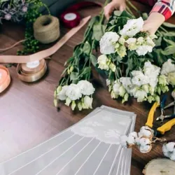 Naylon para empacar rsmos de rosas