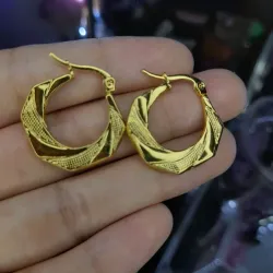 Pendientes de acero inoxidable