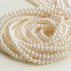 Perlas blancas de 2 mm