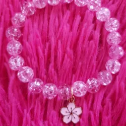 Pulsera tono rosa