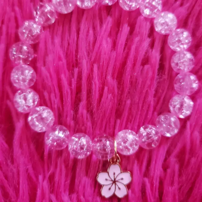 Pulsera tono rosa