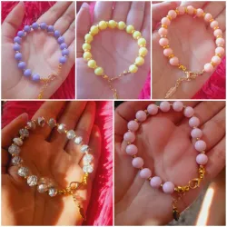 Pulseras  de perlas