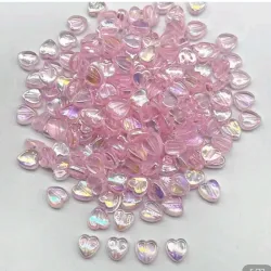 Separadores de corazón rosa