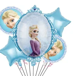 Set de globos de la princesa Frozen