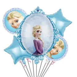 Set de globos de la princesa Frozen