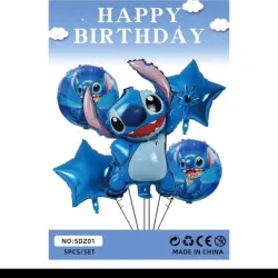 Set de globos Lilo & Stitch