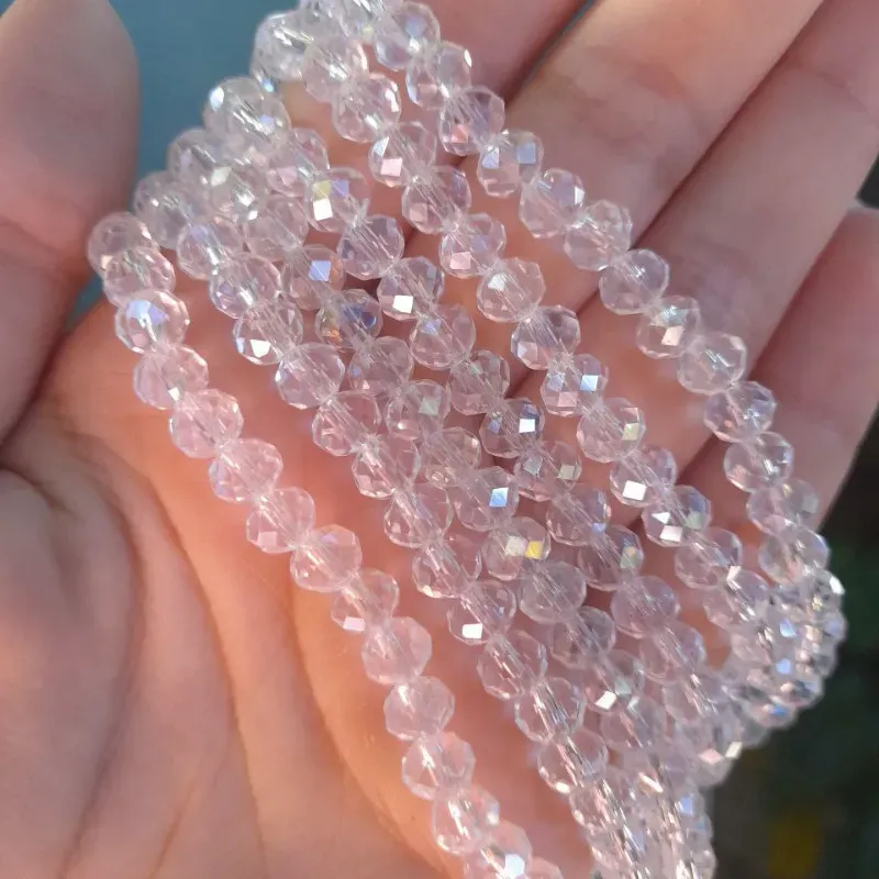 Swarovski de 6 mm transparentes