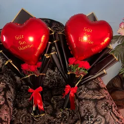 Ramo de corazón gigante