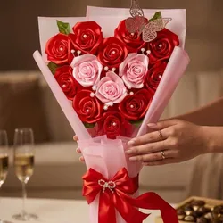 Corazón de Rosas 💖🌹”