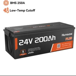 Batería  Humsienk 24V 200Ah