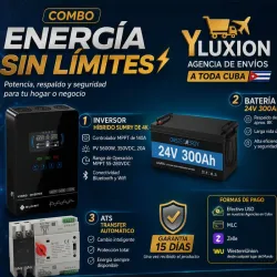 Combo Sumry 4K + bateria 24*300 + ATS