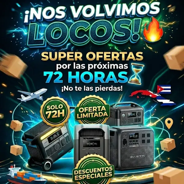 🚚 YluxioN: Envíos con Confianza, Rapidez y Transparencia
YluxioN es una agencia de envíos especializada en compras y entregas de productos desde Estados Unidos hacia Cuba, trabajando directamente con tiendas como Amazon, Shein, Temu y Walmart.
Cada paquete que enviamos está respaldado por nuestra garantía de confianza y compromiso real con cada cliente.
💪 Nuestro propósito:
Conectamos personas de todo el mundo que desean ayudar a sus familias en Cuba, ofreciendo un servicio rápido, seguro y totalmente transparente.
Nos destacamos por brindar atención personalizada, acompañando cada envío desde la compra hasta la entrega final en el hogar.
📍 Oficinas en Cuba:
Remedios, VC: 📞 58218036
Caibarién, VC: 📞 53198725
Santa Clara, VC: 📞 53122975
Sancti Spíritus: 📞 54339358
🎉 Más de un año de servicio ininterrumpido, con una amplia red de clientes satisfechos que avalan nuestro trabajo.
💬 Realice su compra y envíos con YluxioN y no se arrepentirá.
Con YluxioN, su compra llega segura, rápida y hasta el hogar en Cuba.