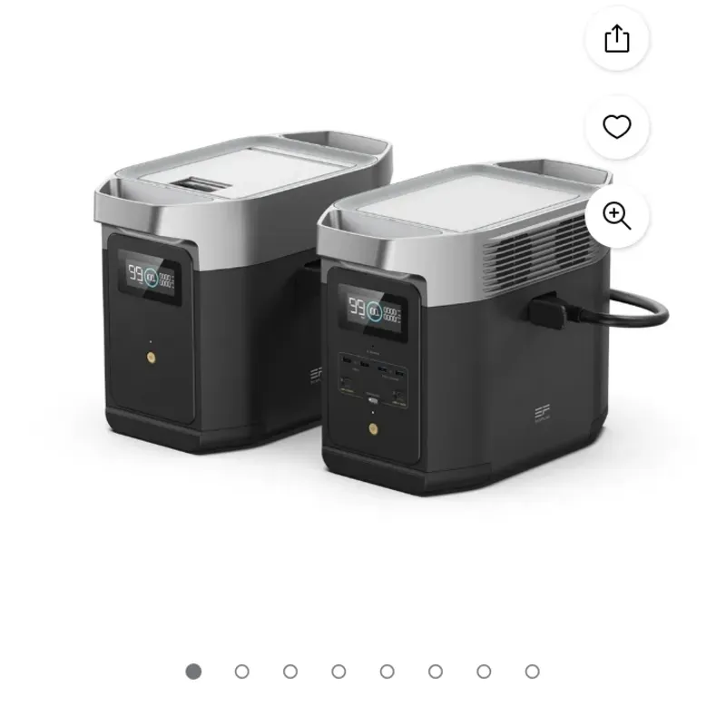 Ecoflow Delta 2(950Wh) + Batería Extra 