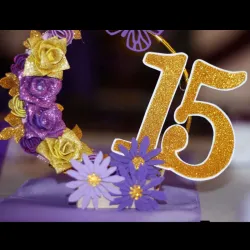 Centros de Mesa Personalizados 💜