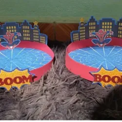 Porta dulces " Spiderman"