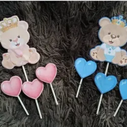 Topper Personalizado "Ositos Baby Shower"🌷