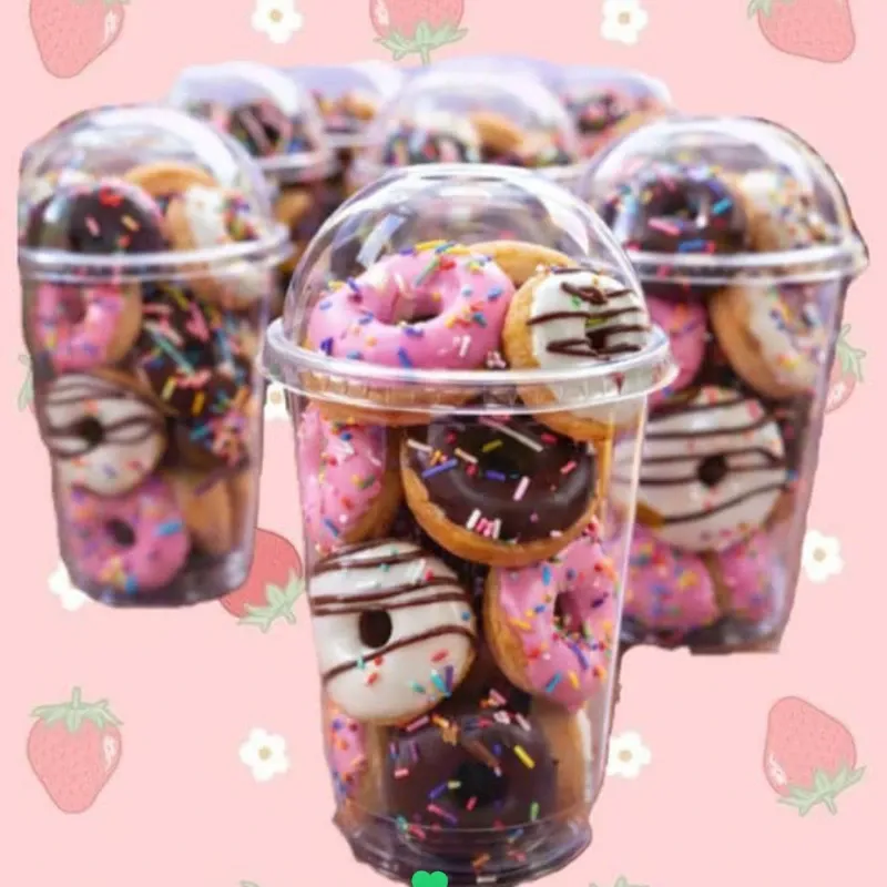 Vasos Domos de Mini Donas