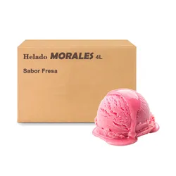 Helado de Fresa