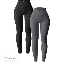 Licra larga gris corte V