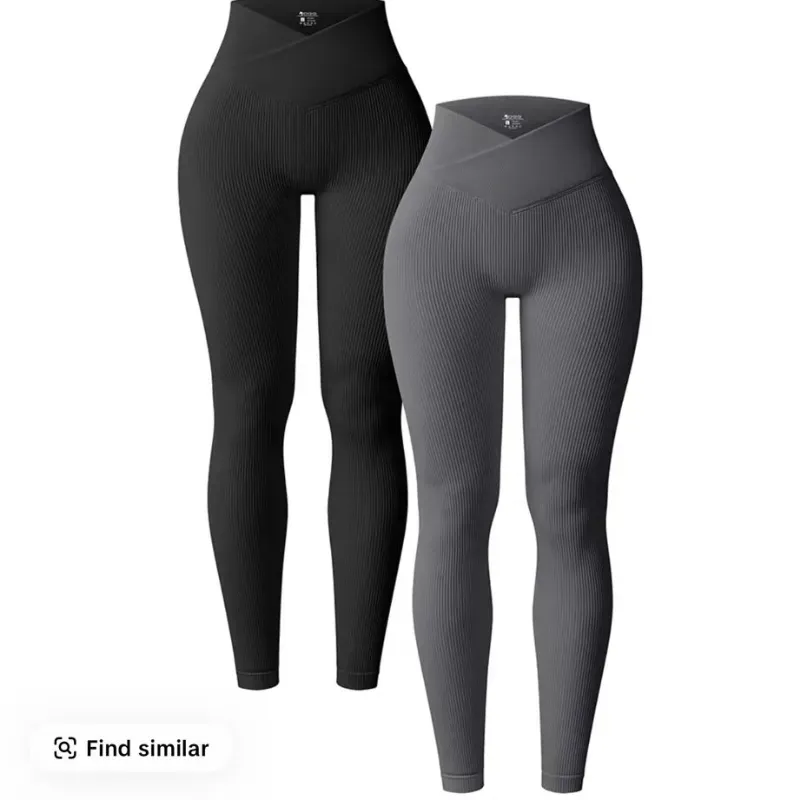 Licra larga gris corte V