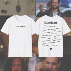 T-shirt blanco cine cubano