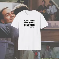 T-shirt blanco Cinéfilo