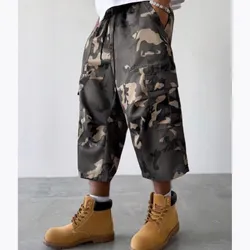 Pantalones Capri Cargo Camuflaje