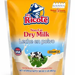Leche en Polvo Marca El Ricote 1lb