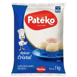 AZÚCAR BLANCA 1 KG PATEKO.