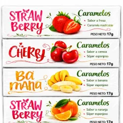 CARAMELOS MIXTOS DE FRUTAS 17 G(estuche 5 Caramelos)