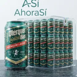 CERVEZA WIERQUER 330 ML 5% .(CAJA 24 UND)