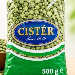 CHICHAROS VERDE EN MITADES CISTER 500 GR (ARVEJAS)
