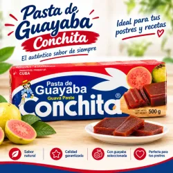 CONSERVA DE GUAYABA LA CONCHITA 500 GR.