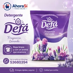 DETERGENTE DEFA LAVANDA 500 GR.