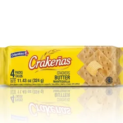 GALLETA CRAKEÑA DE MANTEQUILLA (4 PACKS)