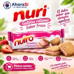 GALLETA NUTRO DE FRESA 45 GR