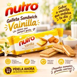 GALLETA NUTRO DE VAINILLA 45 GR