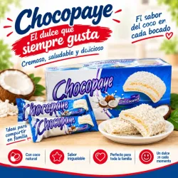 GALLETAS CHOCOPAYE CON  COCO.