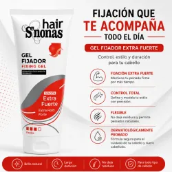 GEL FIJADOR EXTRA FUERTE S'NONAS 200 ML