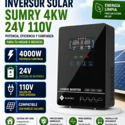 INVERSOR SUMRY 4KW 24V 110V