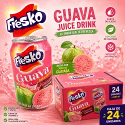 JUGO DE GUAYABA FRESKO LATA 330 ML(CAJA 24 UND)