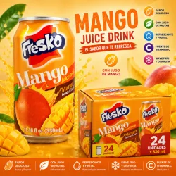 JUGO DE MANGO FRESKO LATA 330 ML (CAJA 24 UND)