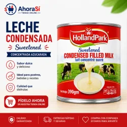 LECHE CONDENSADA HOLLANDPARK 390 gr