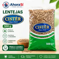 LENTEJAS CISTER 500 GR