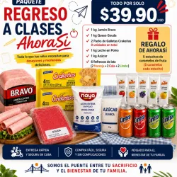 ***OFERTA DE  REGRESO A CLASES CON AHORASÍ.****
