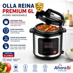 OLLA REINA PREMIUN 6L.